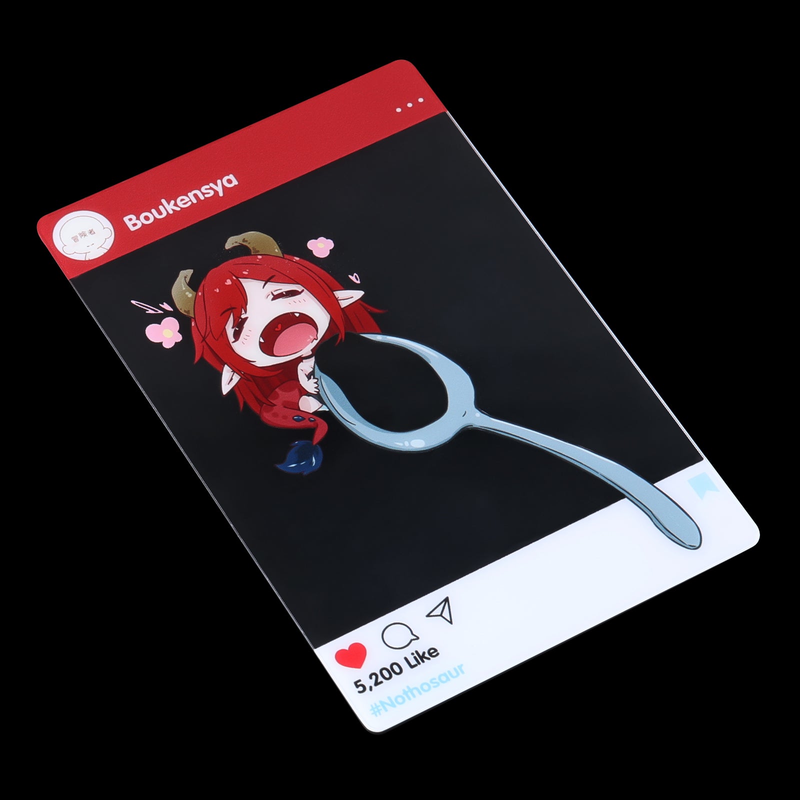 【용담이 식사예절카드 세트】Rindo Photo Card