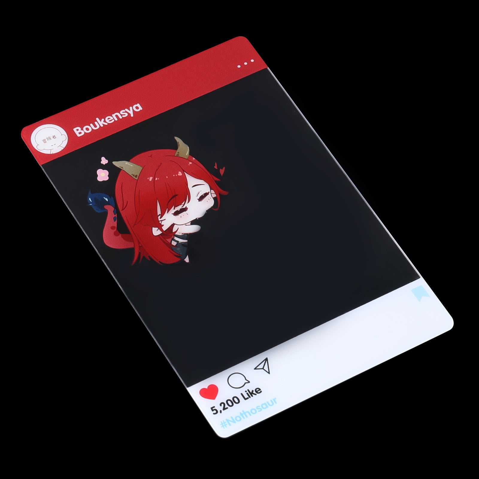 【용담이 식사예절카드 세트】Rindo Photo Card