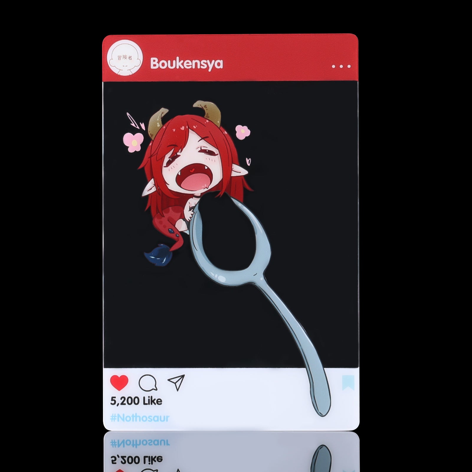 【용담이 식사예절카드 세트】Rindo Photo Card