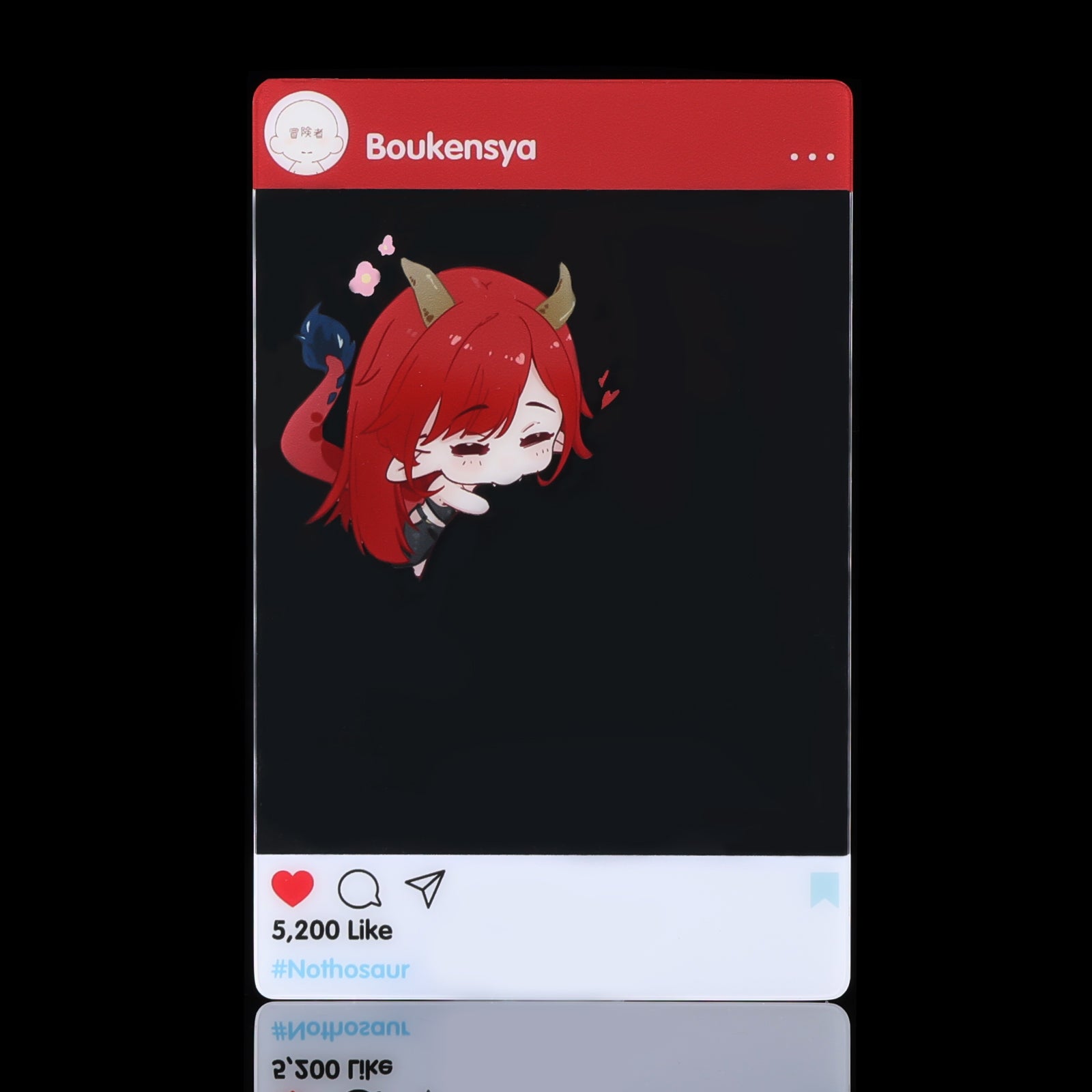 【용담이 식사예절카드 세트】Rindo Photo Card