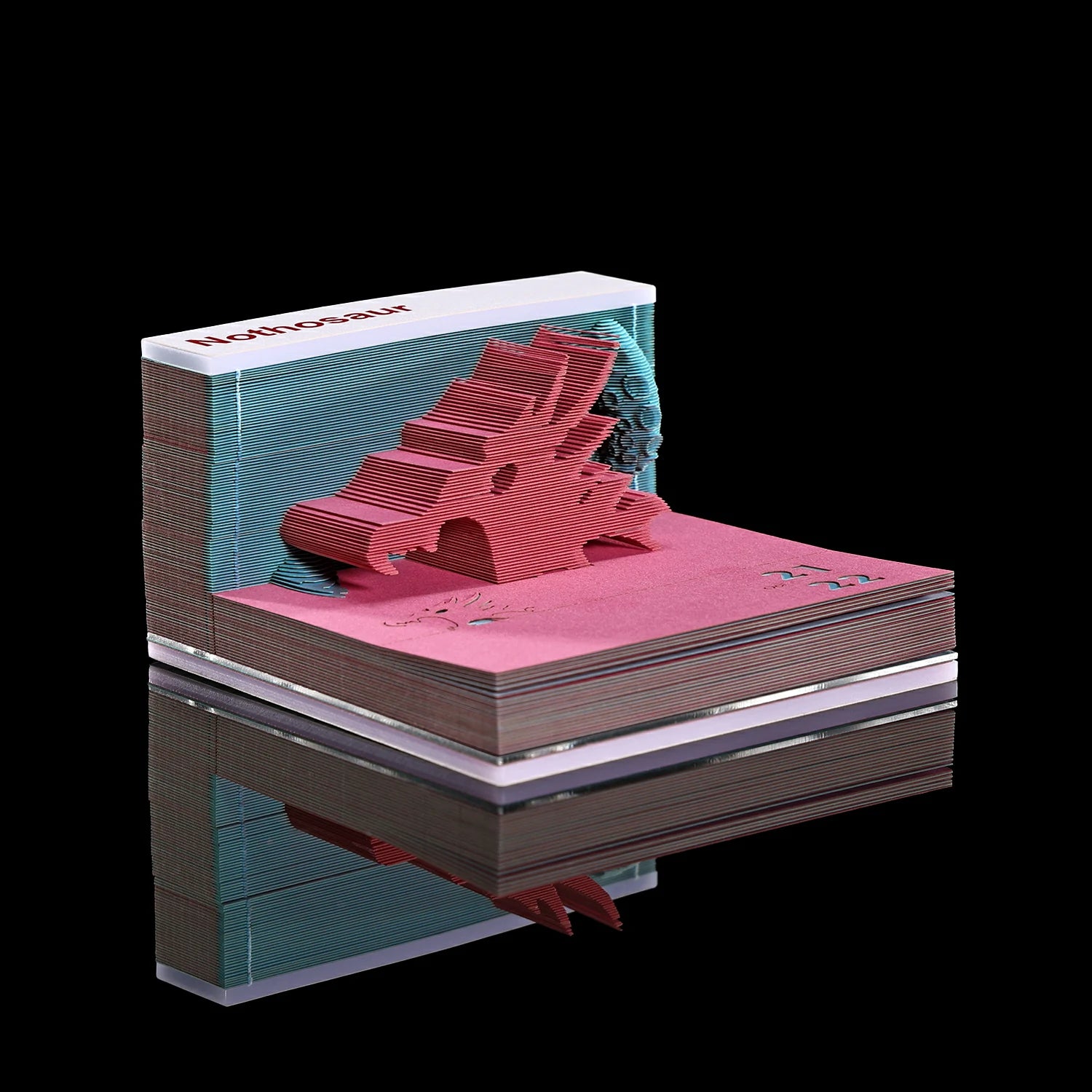 Nothosaur Paper Sculpture Calendar (7).webp