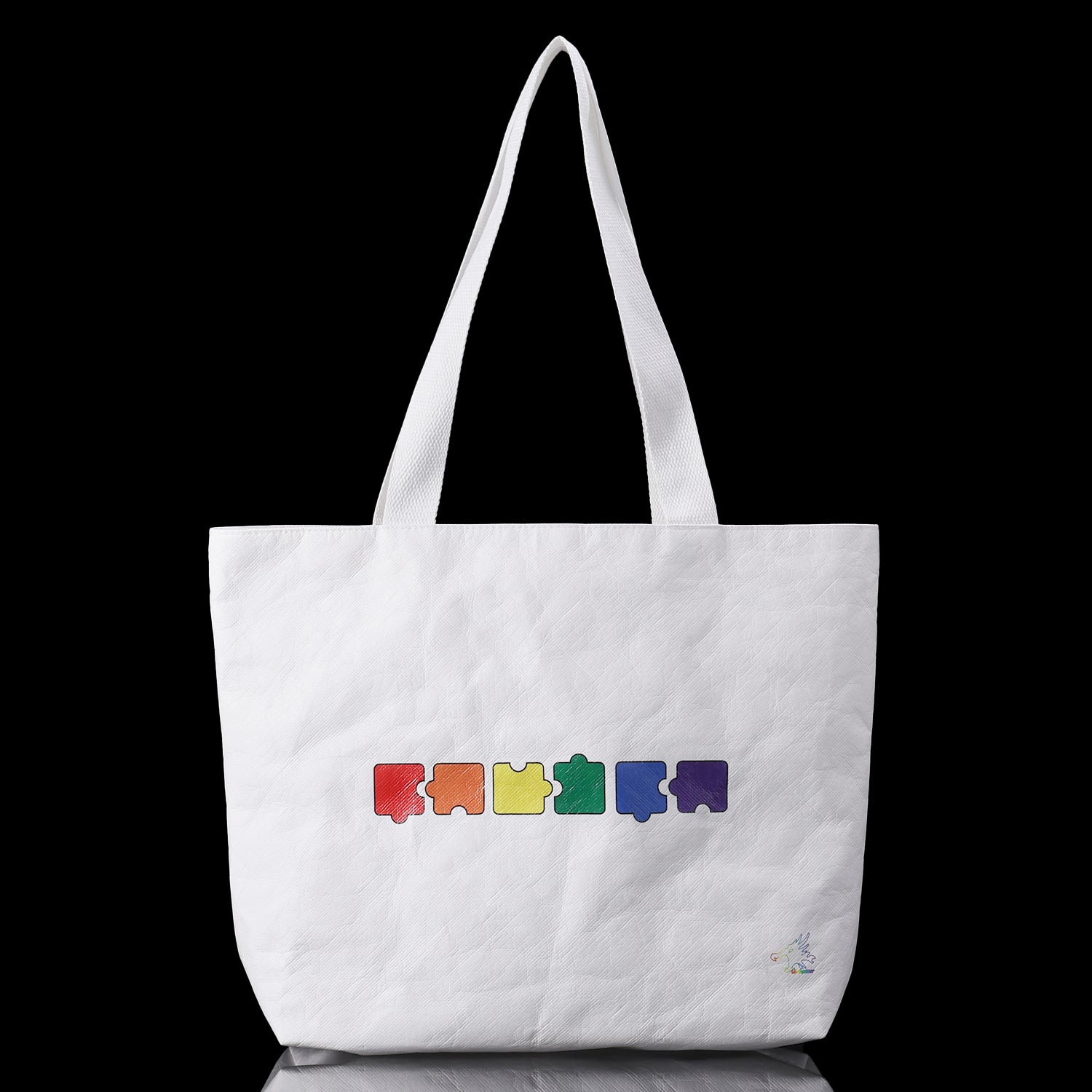 【레인보우 양면 토트백】Rainbow Totebag