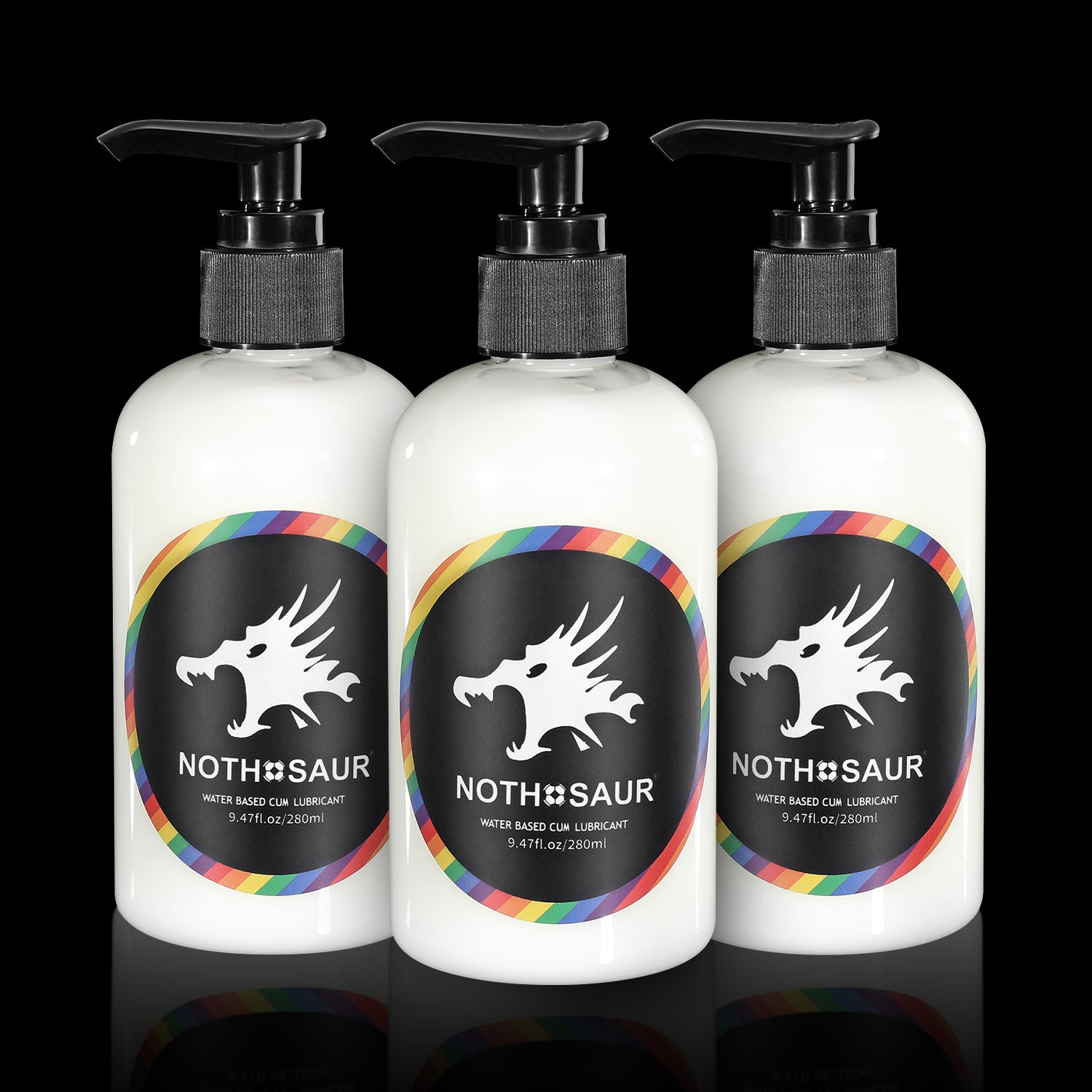 【정액 젤 레인보우 에디션】REALISTIC CUM LUBRICANT Rainbow Edition
